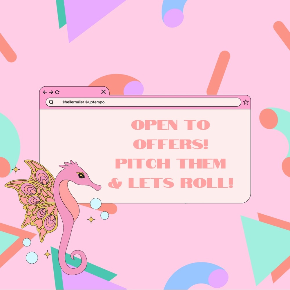ALL OFFERS WELCOME AND LIKELY ACCEPTED!🌸